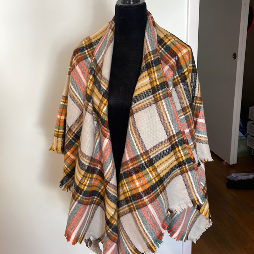 Look By M New York Blanket wrap/poncho